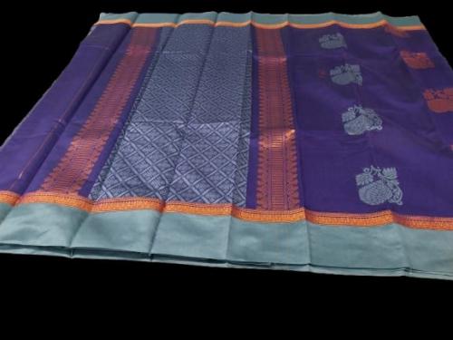 PL Saree Cotton Korvai Border